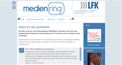 Desktop Screenshot of medienring.de